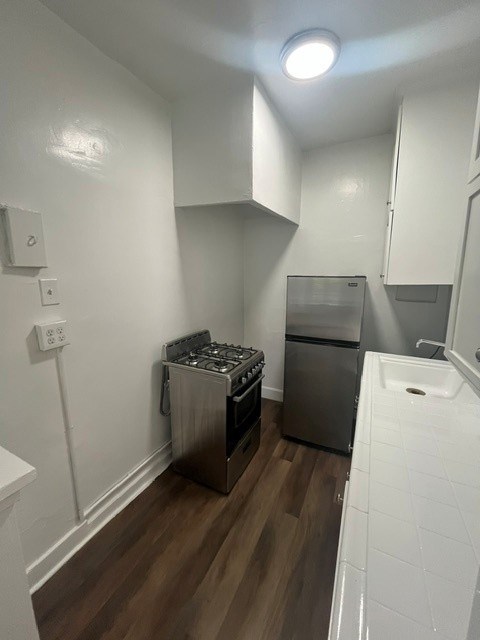 Floor plan for studio, 1 bath
